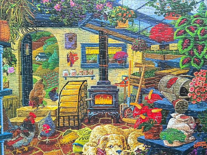 500 Piece Puzzles for Adults - The Range Free Bandits Licensed by Joseph Burgess - Visit My Garden
