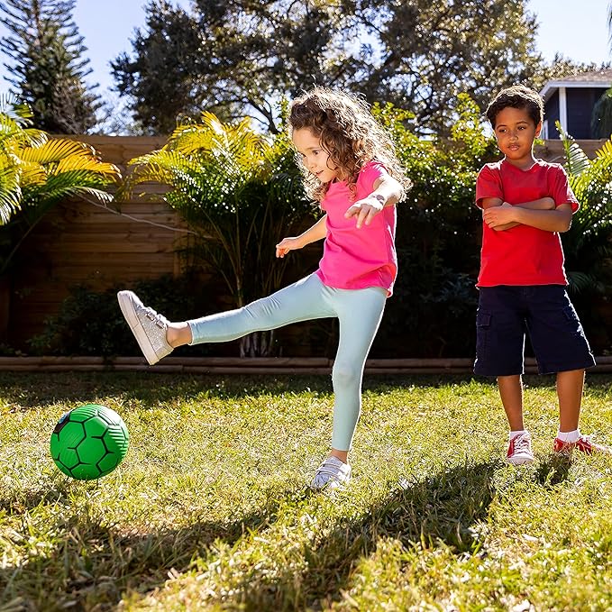 NERF Kids Foam Mini Soccer Ball - Proshot Youth Soft Mini Foam Soccer Ball - 7" Inch NERF Indoor + Outdoor for Kids
