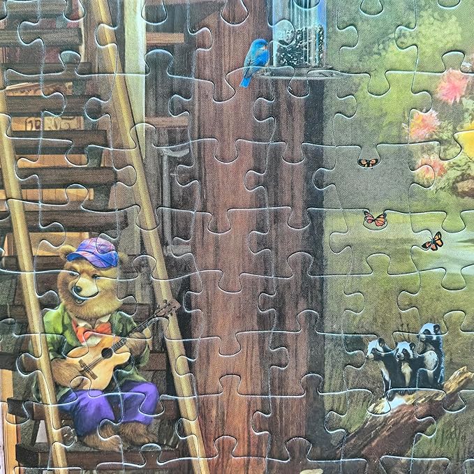 500 Piece Puzzles for Adults - Bear Cabin Licensed by Chris Bigelow