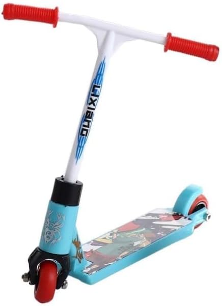 1PC Mini Finger Scooter Two Wheel Scooter Children's Finger Training Toys Mini Finger Skateboards Finger Toys Tech Deck Skatepark,Novelty Toys and Amusements (Blue Random)