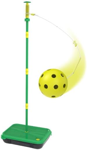 Swingball Pickleball Paddles Tether Tennis Game Set - Portable All-Surface Base, Durable, Easy Assembly, Indoor & Outdoor Games, Backyard Games for Kids, Active Play for Kids and Families, Ages 4+