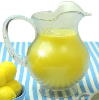 Sophia's 18" Doll 12 pc. Lemonade Stand Set with Doll-Sized Pitcher, Table Runner and Service for Four