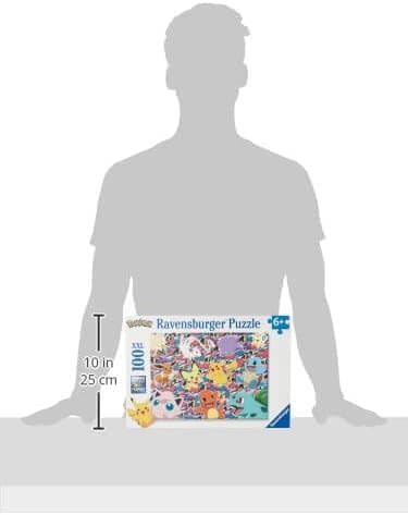 Ravensburger Pokemon Jigsaw Puzzles for Kids Age 6 Years Up - XXL 100 Pieces - Pikachu Toys