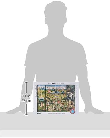 EuroGraphics The Garden of Earthly Delights by Heironymus Bosch (1000 Piece) Puzzle