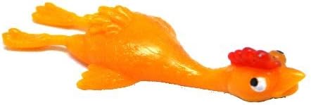 Rhode Island Novelty Stretchy Flying Chicken (12 Pack) Slingshot