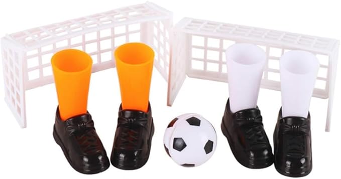1 Set Finger Soccer Game Finger Footballs Match Funny Finger Table Game Set with Two Goals for Fans Club Party Football Compact and Lightweight Products Sports and Outdoor Play