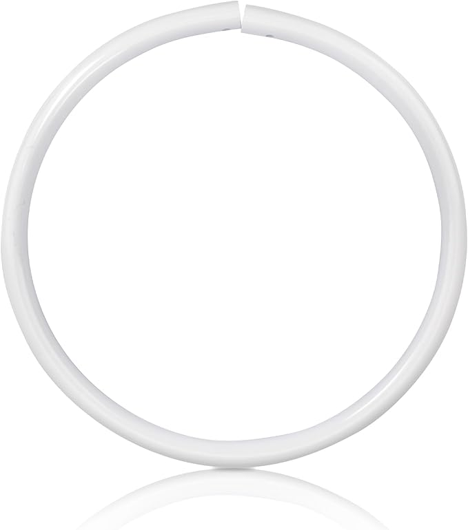 Pool Basketball Rim Replacement for Poolmaster Splashback, Pool Basketball Hoop Rebounder Game Outdoor, PVC Replacement Basketball Backboard White Ring for Poolside