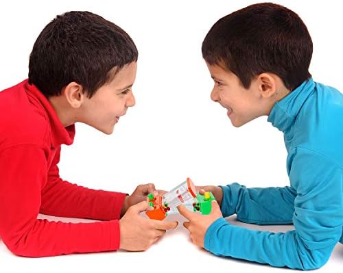 Gejoy 4 Pieces Water Games Handheld Easter Basket Stuffers for Kid Water Ring Toss Handheld Game Mini Retro Pastime Car Toys Fidget Autism Toys for Easter Children Boys Girls Birthday(Chic Style)