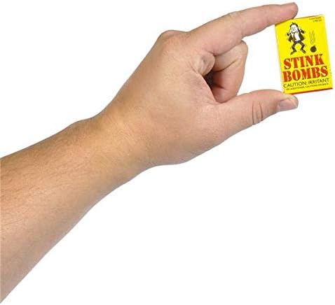 Rhode Island Novelty Stink Bombs | 3 Glass Vials Per Box | 12 Boxes Per Order