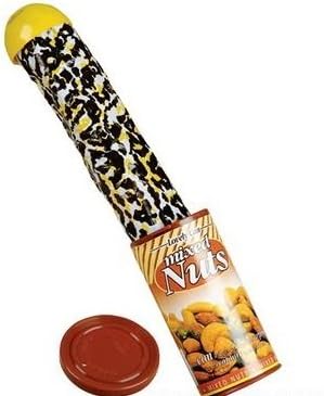 Fun toys Nut Can Trick, with Pap up Smiley Snake, Prank-Gag 2 Pack