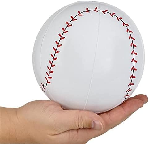 Inflatable Baseball Bats and Baseballs Set Includes 12-9 inch Inflate Baseballs, 12-24 Inch Baseball Bats