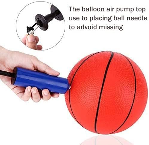 TNELTUEB Mini Basketball Replacement 8.5 Inch Pool Basketballs Ball Hoop Indoor Outdoor Toy, Fits All Standard Swimming Pool Basketball Hoop Pool Game Toy Water Games