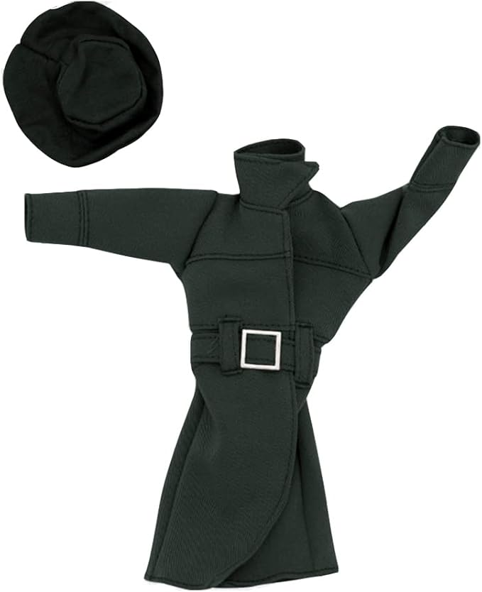 Doll Clothes, 5 Outfits Autumn Dresses Windbreaker Hat for 11.5 Inch Dolls Accessories Random Style