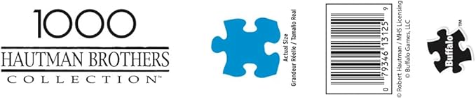 Buffalo Games - Hautman Brothers - in The Meadow - 1000 Piece Jigsaw Puzzle for Adults - Challenging Puzzle Perfect for Game Nights - Finished Size is 26.75 x 19.75 – Precision-Cut Pieces