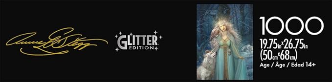 Buffalo Games - Annie Stegg Gerard - The Snow Queen - 1000 Piece Jigsaw Puzzle for Adults - Challenging Puzzle Perfect for Game Nights - Finished Size is 26.75 x 19.75