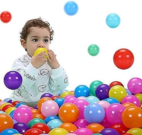 STARBOLO Ball Pit Balls for Toddlers Phthalate Free BPA Free Non-Toxic Crush Proof Play Balls for Toddlers Kids Pool Playhouse Pack of 100 200 500