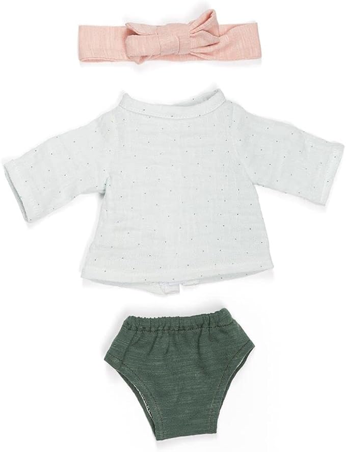 Miniland Clothes for Dolls 12" Forest Girl Set