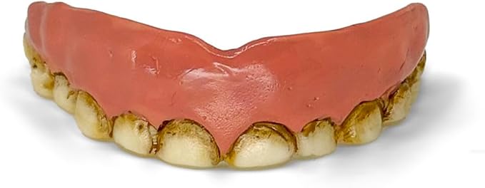 Realistic Hollywood Style Funny Teeth - Speed - Custom Fit Yourself at Home - Handmade in USA - Novelty, Gag, Costume Teeth - Speed, Small