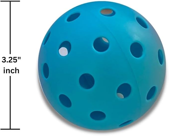bucketgolf Game Official Size and Weight Extra Balls (6 Pack) - Replacement Balls Works for All Lawn Golf Game Sets.