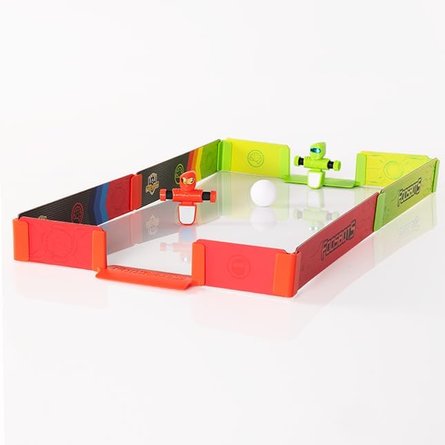 Fat Brain Toys Foosbots Stadium Battle Set, 2 Player Games for Kids Toys, New Active Play for Ages 6 and Up