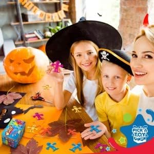 Pick A Toy Sticky Stretchy Happy Man Toy Party Favors for Kids: Rubber Sensory Toys Set of 36 - Classroom Small Prizes for Birthday Goody & Easter Egg Fillers