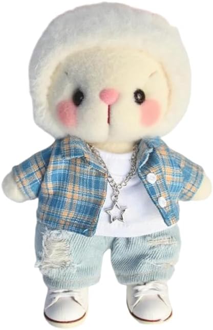 17cm Doll Clothes - Cute 17cm Doll Clothes Outfit & Accessories,17CM Doll of The House Accessories Outfits (Style-I)