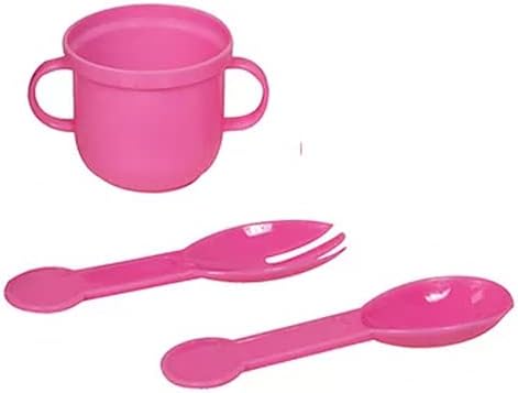 Lissi Dolls - Talking Baby with Feeding Accessories, 13 inches, Pink