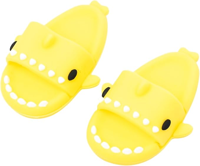 Clothing Shark Summer Sandals for Dolls - Open-Toe Slippers, Cute Accessories for Photography, Display & Collectors Age Limit 15 (Yellow)