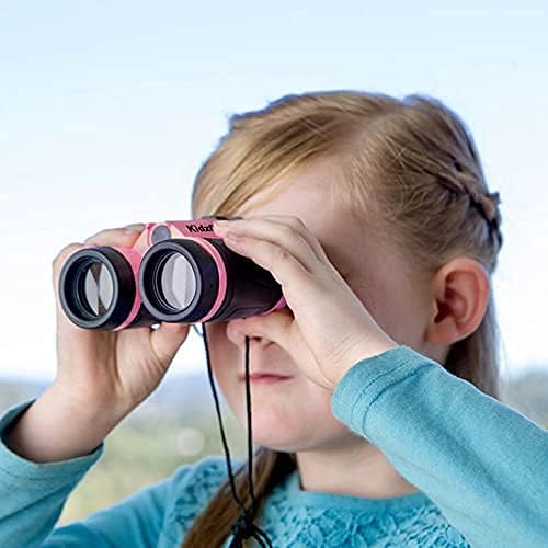 Adventure Kidz - Outdoor Exploration Kit, Children’s Toy Binoculars with Case, Flashlight, Compass, Fox Whistle, Magnifying Glass, Backpack. Great Gift Set for STEM, Pretend Play