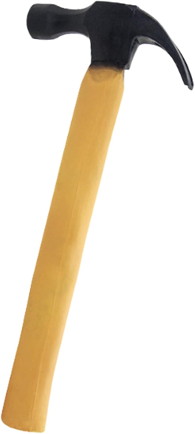 Fake Hammer Trick Toy - Disappearing Rubber Hammer, Stage Performance Accessory | Multipurpose Relaxing Toy Gimmick Props, Prank Prop, Carnival Cosplay Role Play Funny Comedy Gag for Entertainment