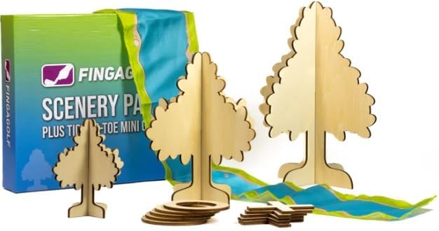 Fingagolf Indoor Golf Game Realistic Golf for Home, Office, or Travel – Unique Gift for Golfers of All Ages