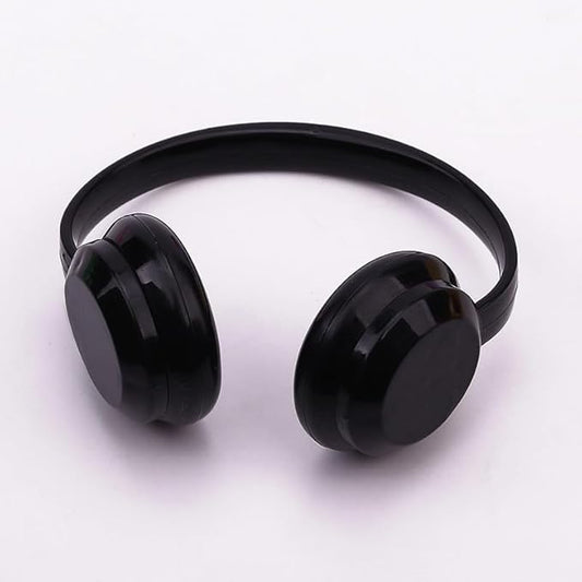17cm Doll Accessory - Miniature Headphones Acrylic Material, Suitable for Photography and Display | Suitable for 17cm Doll (Black Earphones（no Doll)