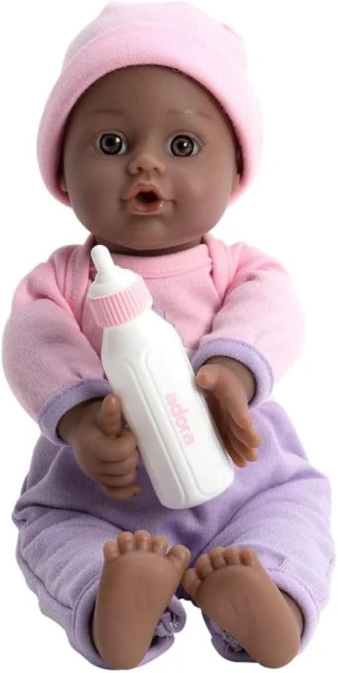 Adora Black Baby Doll Girl, 11 inch Sweet Baby Unicorn, Machine Washable (Amazon Exclusive) 1+