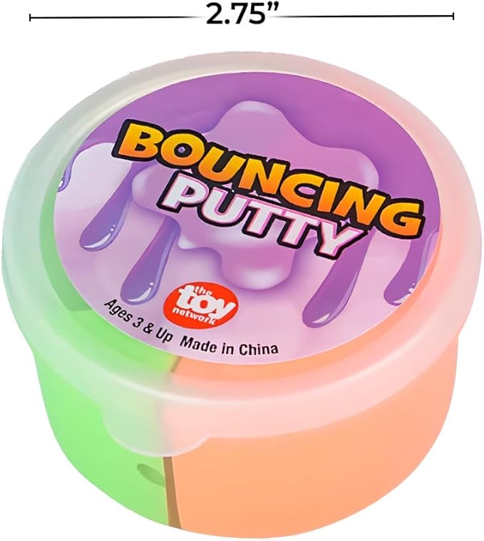 Rhode Island Novelty Bouncy Putty (One per order)