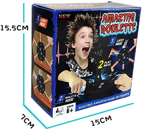 Electric Finger Lie Detector,Lucky Electric Shock Six-Finger Heartbeat Lie Detector,Finger Shock Game,Roulette Shots Shock Table Game,The Cogs of Fate Party Shot Drinking Game,Decompression Funny Toy