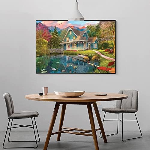 500 Piece Puzzles for Adults Mountain Villa 20.5 x 15 Inch 500 Piece Jigsaw Puzzles for Adults Puzzles 500 Pieces for Adults Educational Challenge Puzlle