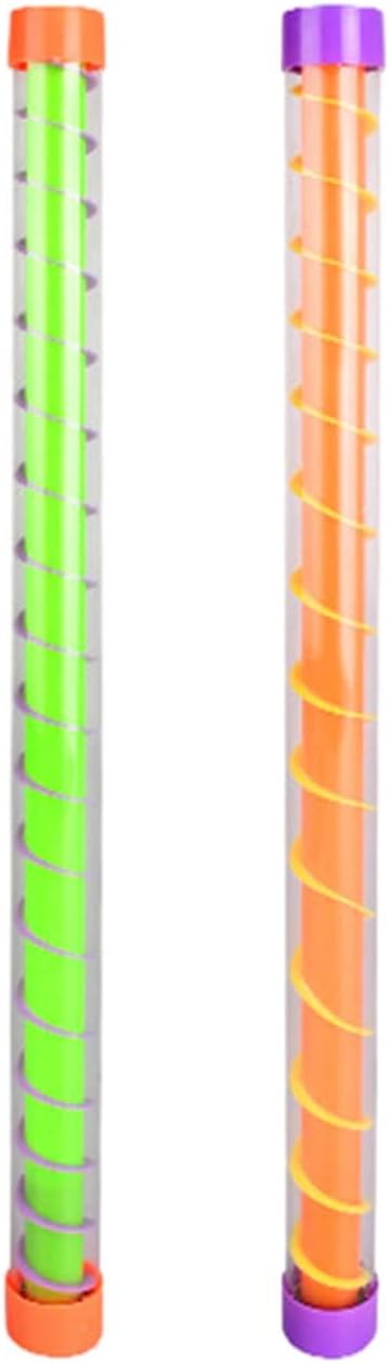 2 Pieces Groan Tube Noise Makers Novelty Party Toy for Bag Fillers Halloween Gathering Holiday Funny Atmosphere, Spiral