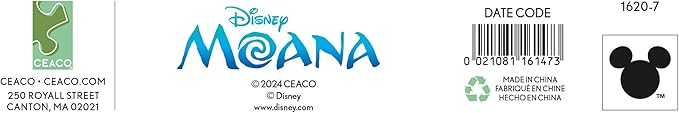 Ceaco - Disney - Moana - Glitter Puzzle - 100 Piece Jigsaw Puzzle