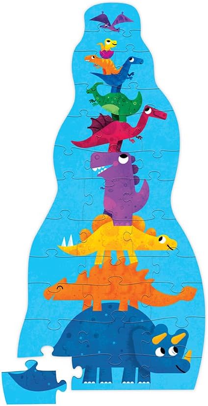 30 Pc Tower Puzzle/Dinosaur
