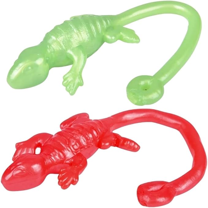 Rhode Island Novelty SKLIZAR Lizards, 12 Pack, Assorted Colors