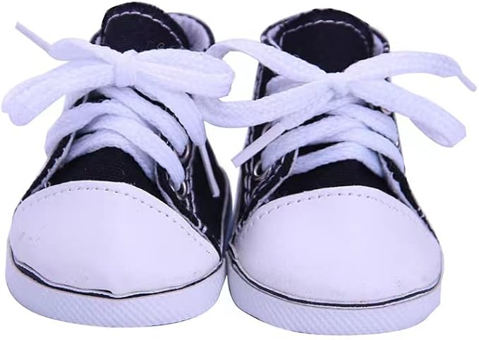 YIJING Doll Accessories,Five Pair 18 Inch America Doll's Shoes,Suitable for 18 inch Doll,Best Gift for Girl
