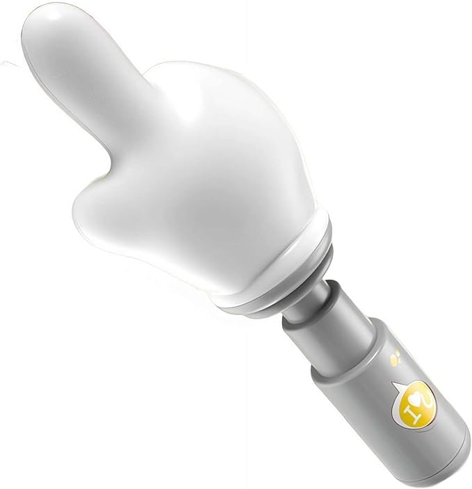 Prank Toys - Hand Design Novelty Stocking Stuffer with Sound, Funny Sensor-Activated Finger Light, Cute Pendant for Teen Boys Adults Men Boy Birthday Christmas Easter