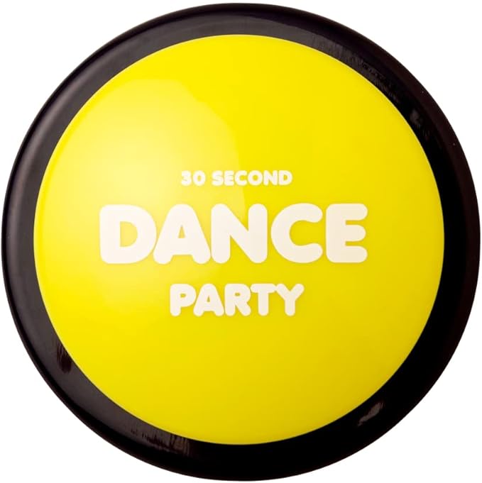 So Many Buttons (Pack of 8) | Dance Party Button with Music | Gag Gifts | Office Toys