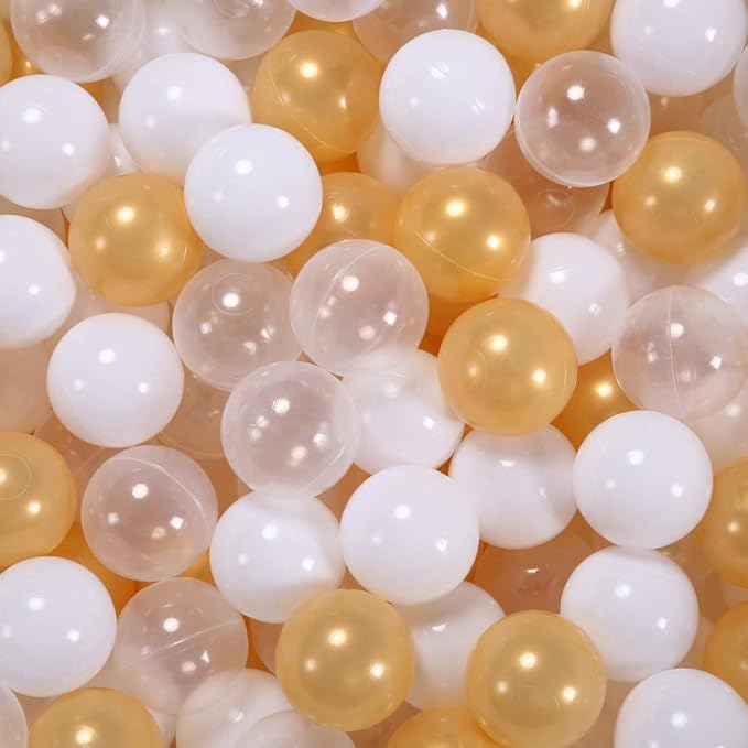 STARBOLO Ball Pit Balls for Toddlers Phthalate Free BPA Free Non-Toxic Crush Proof Play Balls for Toddlers Kids Pool Playhouse Pack of 100 200 500