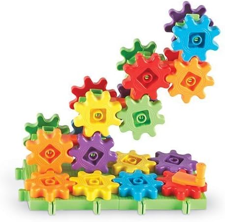 Learning Resources Gears Starter Building Set, STEM Activities, Fine Motor Skills, Toddler Explorer Kit, Science and Construction, Boys and Girls Gifts, Ages 3 and Up