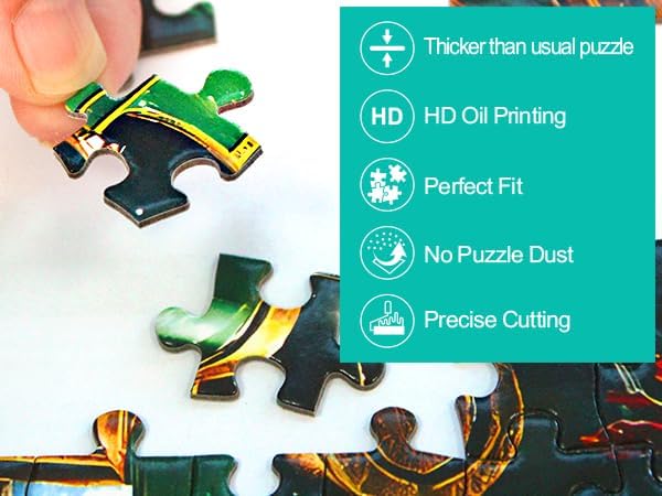 Deep Sea Turtle 500 Piece Puzzles for Adults, Hard Challenge Art Jigsaw Puzzles, for Gifts Birthday Party Family, 20 * 20 inch Dust Free Puzzle