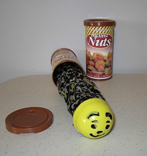 Rhode Island Novelty Snake in A NUT CAN Spring Loaded Trick Nuts Gag Classic Prank Noise Maker New