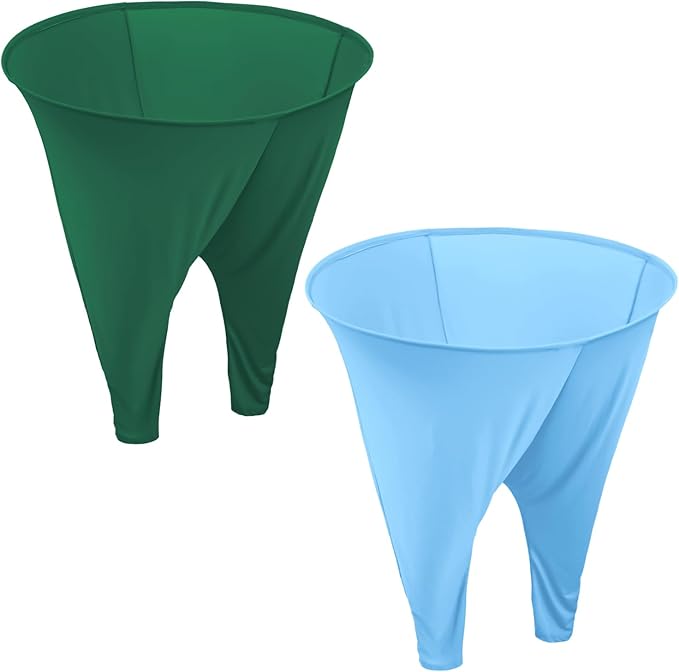 Green Granny Pant Yard Game Set 2PCS Color Mixing Big Granny Pants Outdoor Game Baby Blue with 8 Bouncy Balls and 1 Air Pump (Random Colors) Big Pants Outdoor Games for Adults and Family