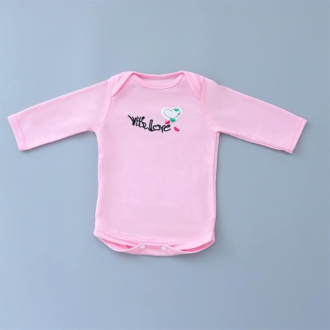 Pink Reborn Baby Doll Clothes 5pcs Set Outfit Accessories for 17-22 Inch Newborn Baby Doll Girl