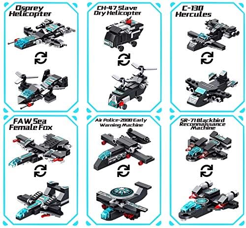MOONTOY 577PCS STEM Robot Building Toys Set 25-in-1 Engineering Kit Building Blocks Bricks Construction Vehicles Educational Christmas Birthday Gifts for Kids Boys Girls 5 6 7 8 9 10 11 12+ Year Old